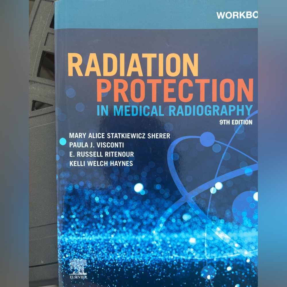 Radiation Protection in Medical Radiography - Blue & Orange Cover